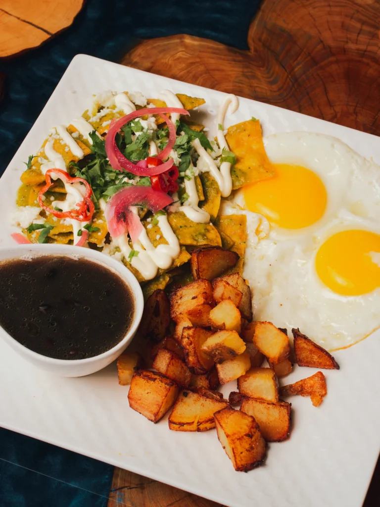 Chilaquiles at Lunami Latin Cuisine
